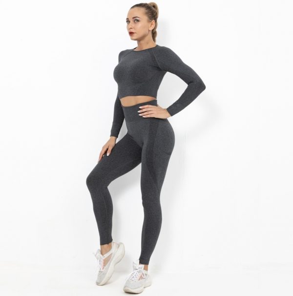 Running fitness sports suit set - Image 3