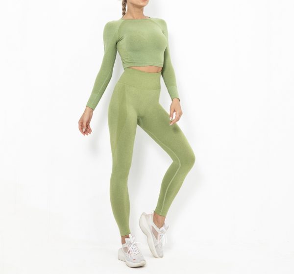 Running fitness sports suit set - Image 4