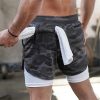 Summer Running Shorts Men 2 in 1 Sports  Shorts - Image 11