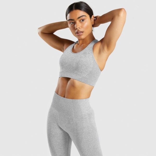 Seamless knitted yoga workout clothes - Image 5